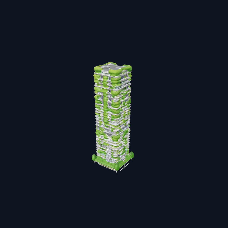 Vertical Garden Tower model pack